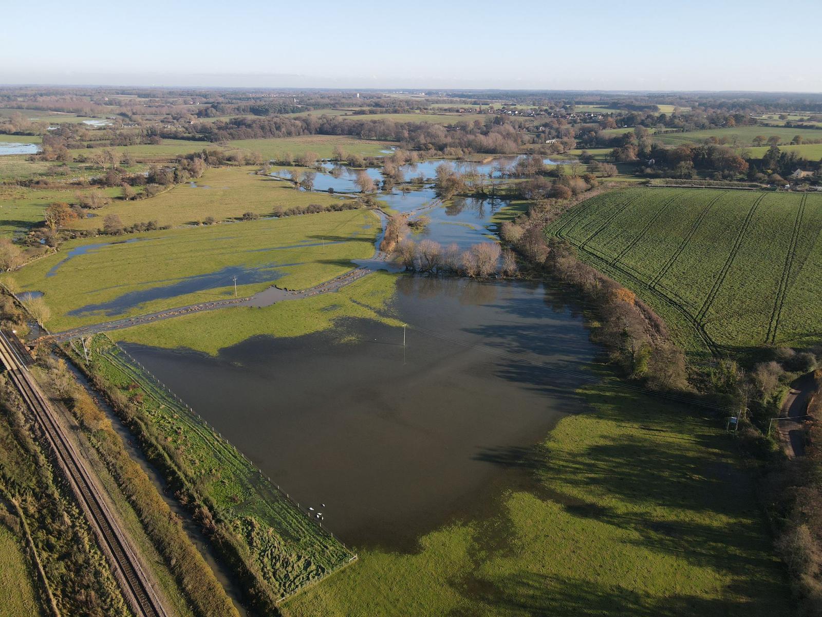 North of Lower Ufford Bridge